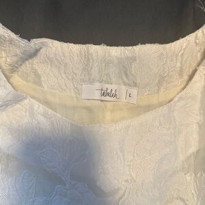 Tahlah White Floral Women Dress